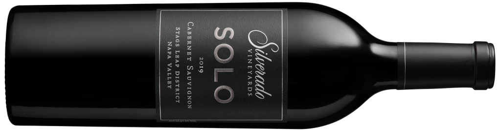 Silverado Vineyards 2019 SOLO Cabernet Sauvignon 750ml Bottle Shot Front HR