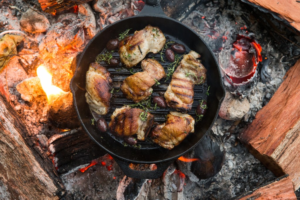 Campfire Chicken Grill
