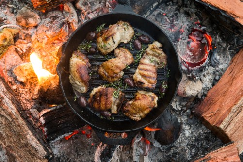 Campfire Chicken Grill