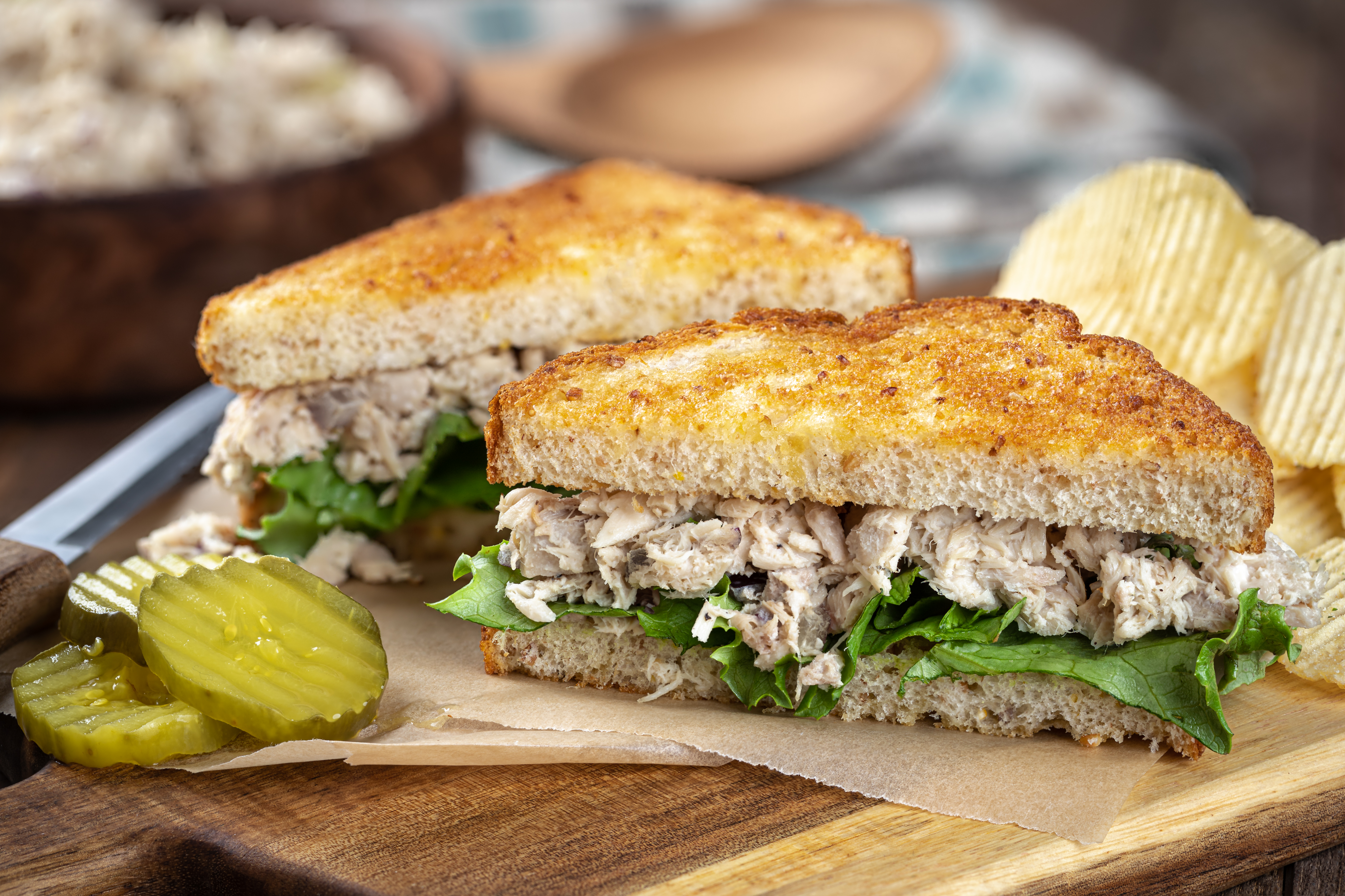 Spicy Tuna Salad Sandwich - Foley Family Wines