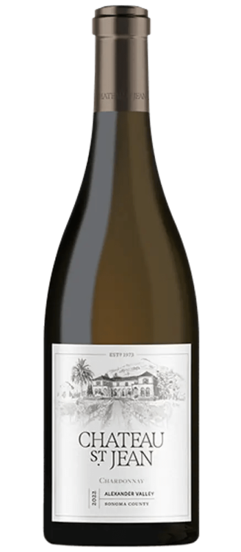 alexander valley chardonnay 2022 sonoma county bottle shot