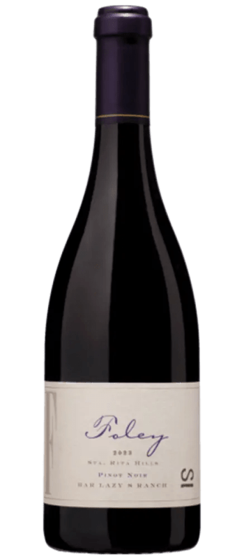 bar lazy s ranch pinot noir 2023 sta rita hills bottle shot