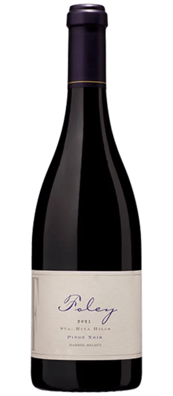 barrel select pinot noir 2021 sta rita hills bottle shot