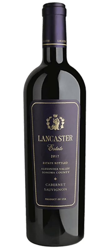 cabernet sauvignon 2017 alexander valley bottle shot
