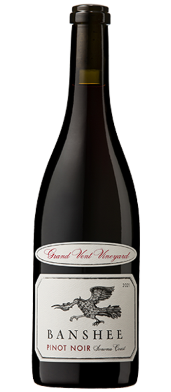 grand vent pinot noir 2021 sonoma coast bottle shot