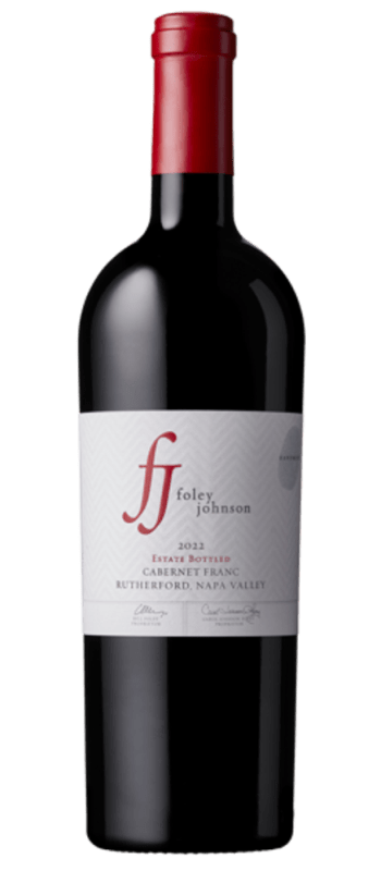 handmade cabernet franc 2022 rutherford bottle shot