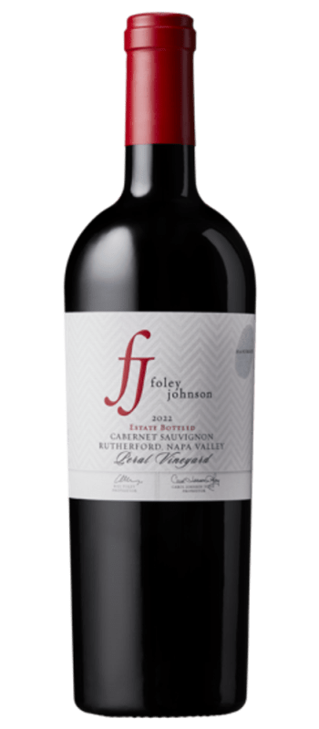 handmade peral vineyard cabernet sauvignon 2022 rutherford bottle shot