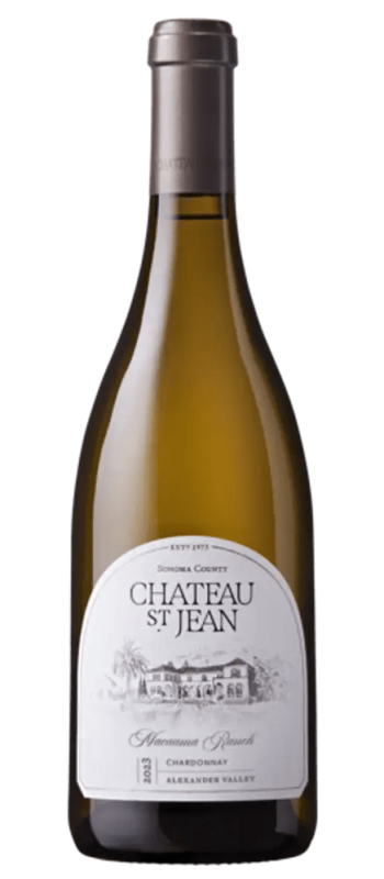 macaama ranch chardonnay 2023 alexander valley bottle shot