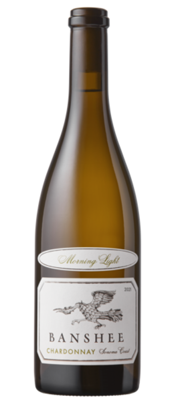 morning light chardonnay 2021 sonoma coast bottle shot