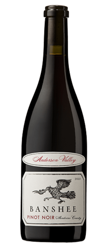 morning light pinot noir 2022 sonoma coast bottle shot