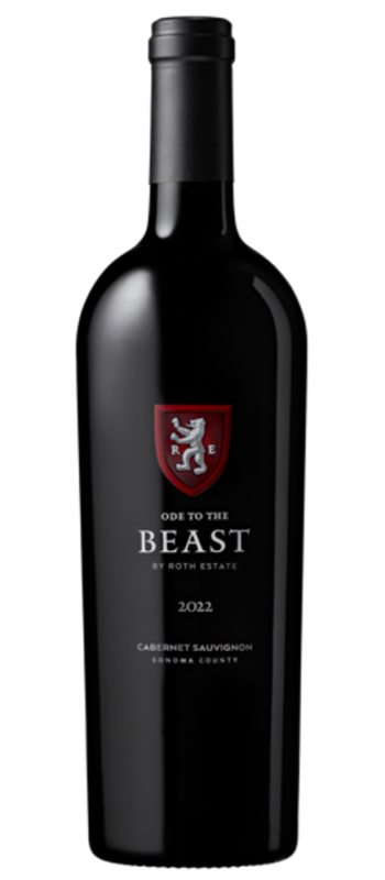 ode to the beast cabernet sauvignon 2022 alexander valley bottle shot