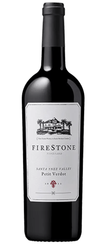 petit verdot 2022 santa ynez valley bottle shot