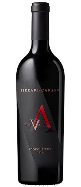 prevail lookout tree 2021 knights valley bottle shot