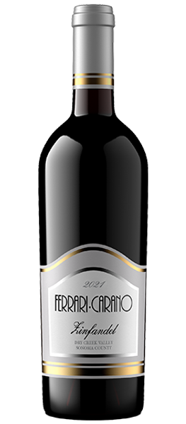 zinfandel 2021 dry creek valley bottle shot