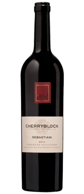 cherryblock cabernet sauvignon 15l magnum 2015 sonoma valley bottle shot