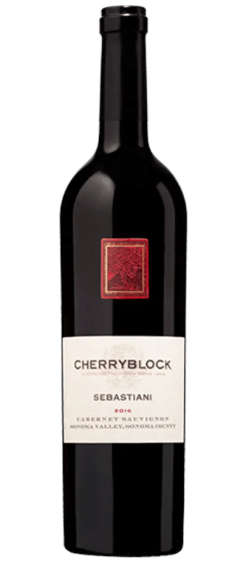 cherryblock cabernet sauvignon 15l magnum 2016 sonoma valley bottle shot