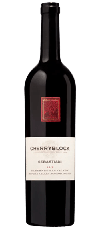 cherryblock cabernet sauvignon 15l magnum 2017 sonoma valley bottle shot