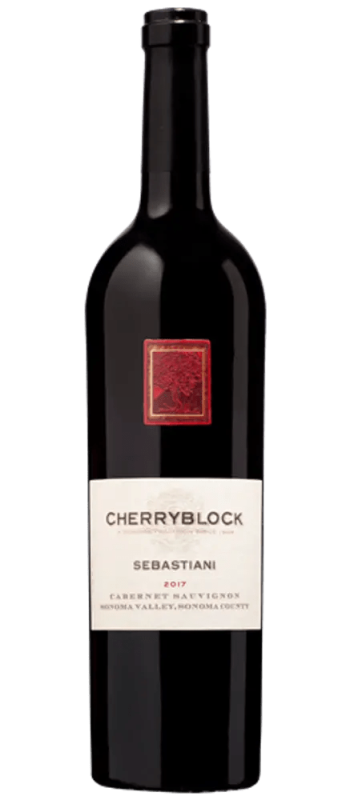 cherryblock cabernet sauvignon 15l magnum 2018 sonoma valley bottle shot