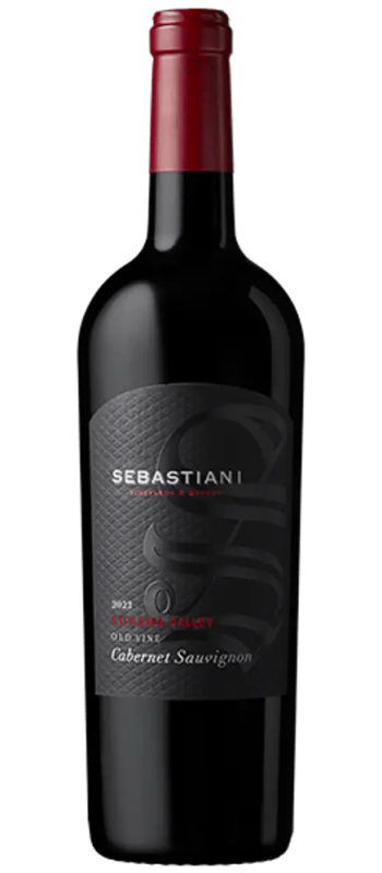 old vine cabernet sauvignon 2022 sonoma county bottle shot