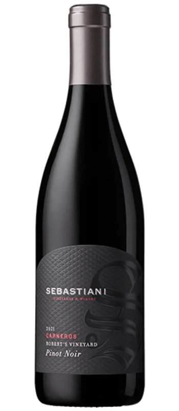 roberts vineyard pinot noir 2021 carneros bottle shot
