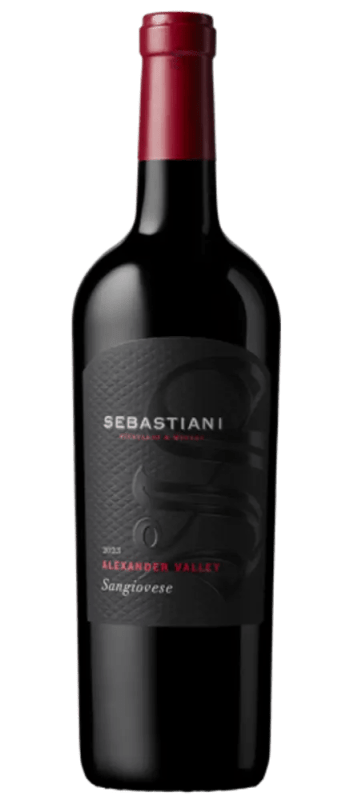 sangiovese 2023 alexander valley bottle shot
