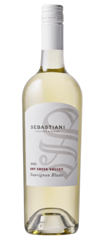 sauvignon blanc 2024 dry creek valley bottle shot