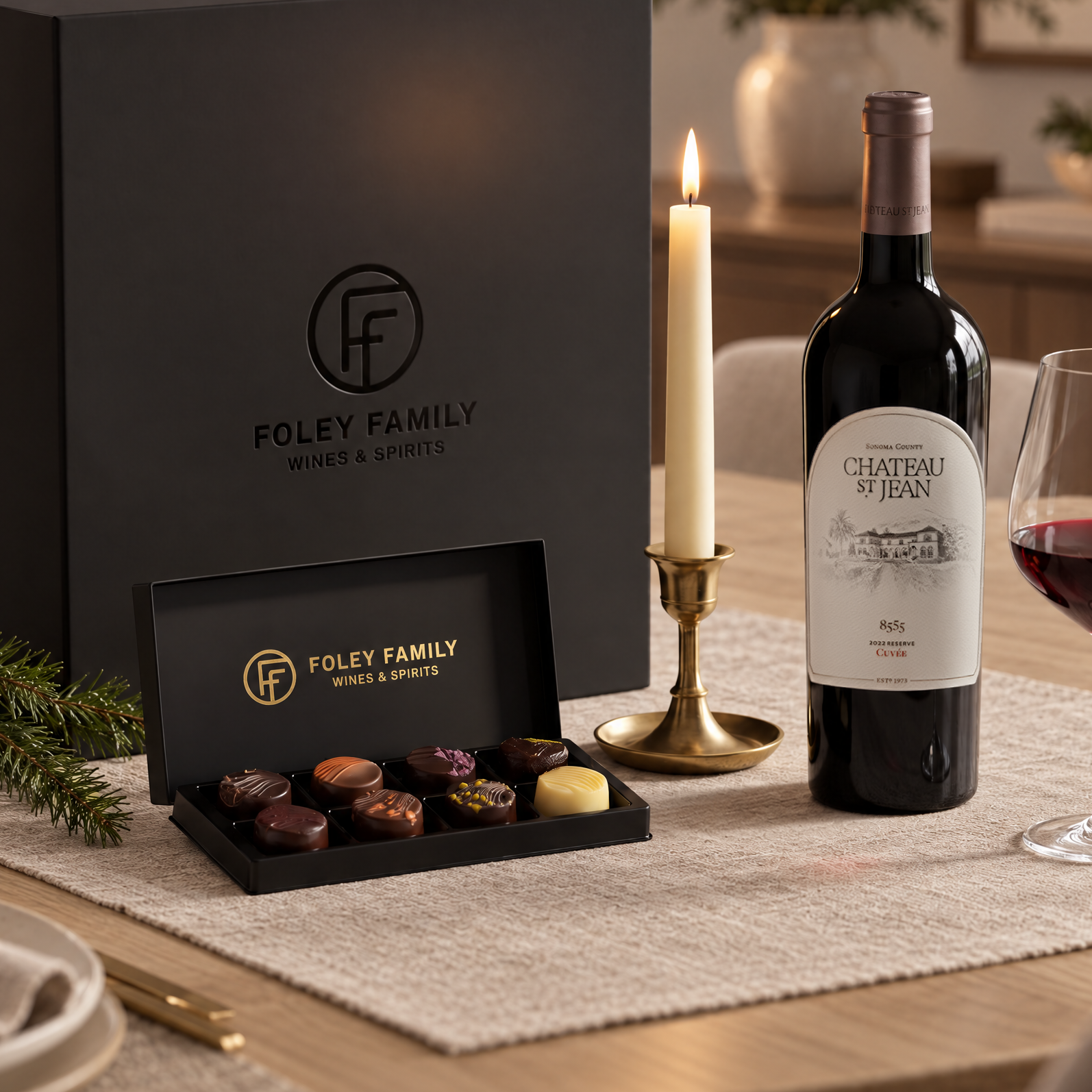 Chateau St. Jean + Chocolate
